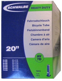 Камера 20" (54/75x406) Schwalbe AV7D 40мм DOWNHILL EK