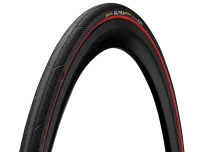 Покрышка 28" 700x25C (25-622) Continental Ultra Sport III (Performance) black/red foldable TPI 3/180 (275g)