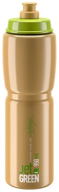 Фляга ELITE Jet Green, 950ml, brown