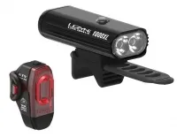 Комплект світла Lezyne Lite Drive 1000XL / KTV PRO чорний