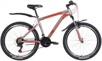 Велосипед 26" Discovery TREK AM (2021) серо-красный (м)