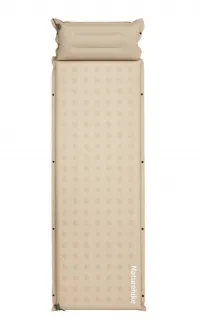 Коврик надувной одноместный Naturehike CNK2550WS025, 60 мм, khaki