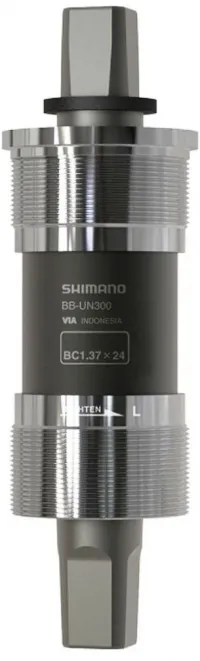 Каретка Shimano BB-UN300 BSA 68x122.5мм, 1.37Х24, без болтів