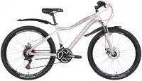 Велосипед 26" Discovery KELLY AM DD (2021) срібно-рожевий (матовий)