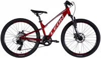 Велосипед 24" Leon Junior DD CS (2025) червоний