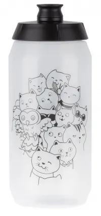 Фляга ONRIDE Kitty 550 мл прозрачная