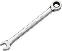 Ключ ICE TOOLZ рожковый накидной с трещёткой 11mm, 5 град, Cr-V сталь