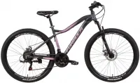 Велосипед 27.5" Formula MYSTIQUE 1.0 AM DD (2021) сіро-фіолетовий з чорним (м)