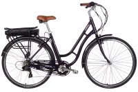 Велосипед 28" Dorozhnik CORAL 350Вт (2022) фіолетовий