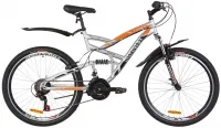 Велосипед 26" Discovery CANYON Vbr 2019 серо-оранжевый (м)
