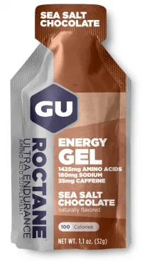 Гель энергетический GU Energy ROCTANE Ultra Endurance Sea Salt Chocolate, 32 г (35 мг кофеина)