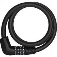 Замок трос прямой ABUS 6415C/120 Tresor Black