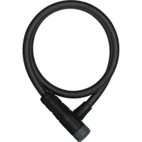 Замок трос прямой ABUS 5412K/85 Primo Black SCMU