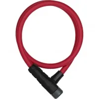 Замок трос прямой ABUS 5412K/85 Primo Red