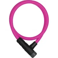 Замок трос прямой ABUS 5412K/85 Primo Pink
