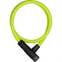 Замок трос прямой ABUS 5412K/85 Primo Lime