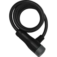 Замок трос спиральный ABUS 4508K/150 Star Black SCMU