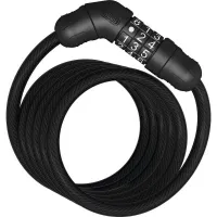 Замок трос спиральный ABUS 4508C/150 Star Black