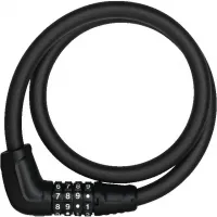 Замок трос прямой ABUS 6415C/85 Tresor Black SCLL