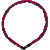 Замок із ланцюгом ABUS 4804C/75 Steel-O-Chain Pink SYMBOLS