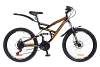 Велосипед 26" Discovery Canyon DD, черно-оранжевый матовый 2018