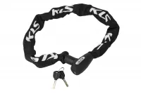 Замок ланцюг під ключ KLS Chainlock 10 black 10x1000 мм