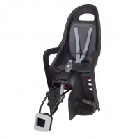 Дитяче велокрісло заднє POLISPORT Groovy Maxi RS+ (9-22 кг) black