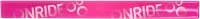 Светоотражающая полоска ONRIDE Классик 3х34см розовая