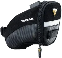 Сумка подседельная Topeak Aero Wedge Pack S (0.66L) QuickClick® (F25) w/seatpost strap