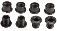 Гвинти (бонки) зірки шатунів Race Face M8x8.5 (4 болта + 4 гайки) alloy