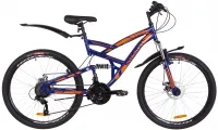 Велосипед 26" Discovery CANYON DD 2019 сине-оранжевый (м)