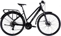Велосипед 28" Leon TG 80 WOMAN DD CS (2025) чорний