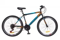 Велосипед 26" Discovery Attack, черно-синий с оранжевым 2018