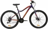 Велосипед 27.5" Formula ALPINA DD фиолетовый с оранжевым (2020)