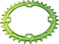 Звезда Race Face Chainring, Single, Narrow Wide, 104X34, green