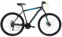 Велосипед 29" Discovery RIDER AM DD (2021) черно-синий