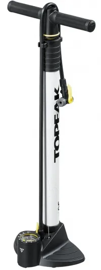 Насос підлоговий Topeak JoeBlow FAT floor pump, 15psi/1bar, TwinHead, white