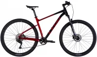 Велосипед 29" Leon TN 75 HDD (2025) чорний з червоним