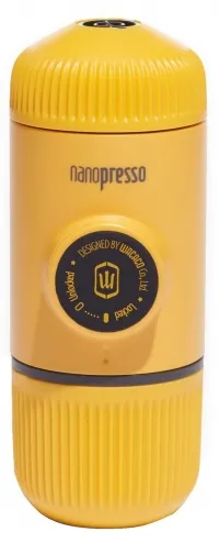 Портативна еспресо-кавоварка Wacaco Nanopresso, yellow