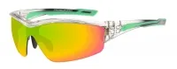 Очки R2 WHEELLER clear black, green crystalic, shiny