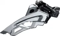 Переключатель передний Shimano Deore FD-M6000-L 3x10, Low Clamp, Side-Swing, Front-Pull 40/42T (с хомутом)