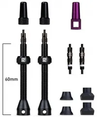 Вентиль б/к Dynamic Barkeeper Tubeless Valves black 2pcs