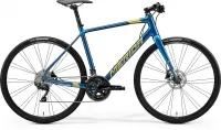 Велосипед 28" Merida Speeder 400 (2020) silk ocean blue (gold / black)