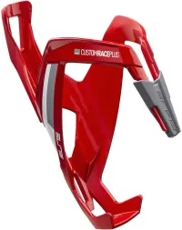 Флягодержатель ELITE Custom Race Plus, red/white