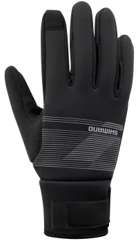 Перчатки Shimano WINDBREAK THERMAL, black/grey