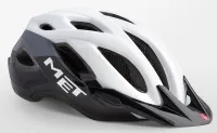 Шлем MET Crossover White Black glossy