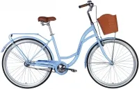 Велосипед 28" Dorozhnik AQUAMARINE BH (2025) темно-блакитний