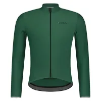 Велоджерсі Shimano Stile long sleeves утеплене green