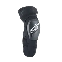 Защита колена Alpinestars A-Impact Plasma Elite Shield Knee Protector black/white
