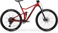 Велосипед 29" Merida ONE-TWENTY 600 (2020) glossy x'mas red(black)